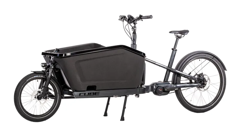 Cube Cargo Hybrid 20/27.5in Electric 85nm cargo bike 2021 Irid/Black-4